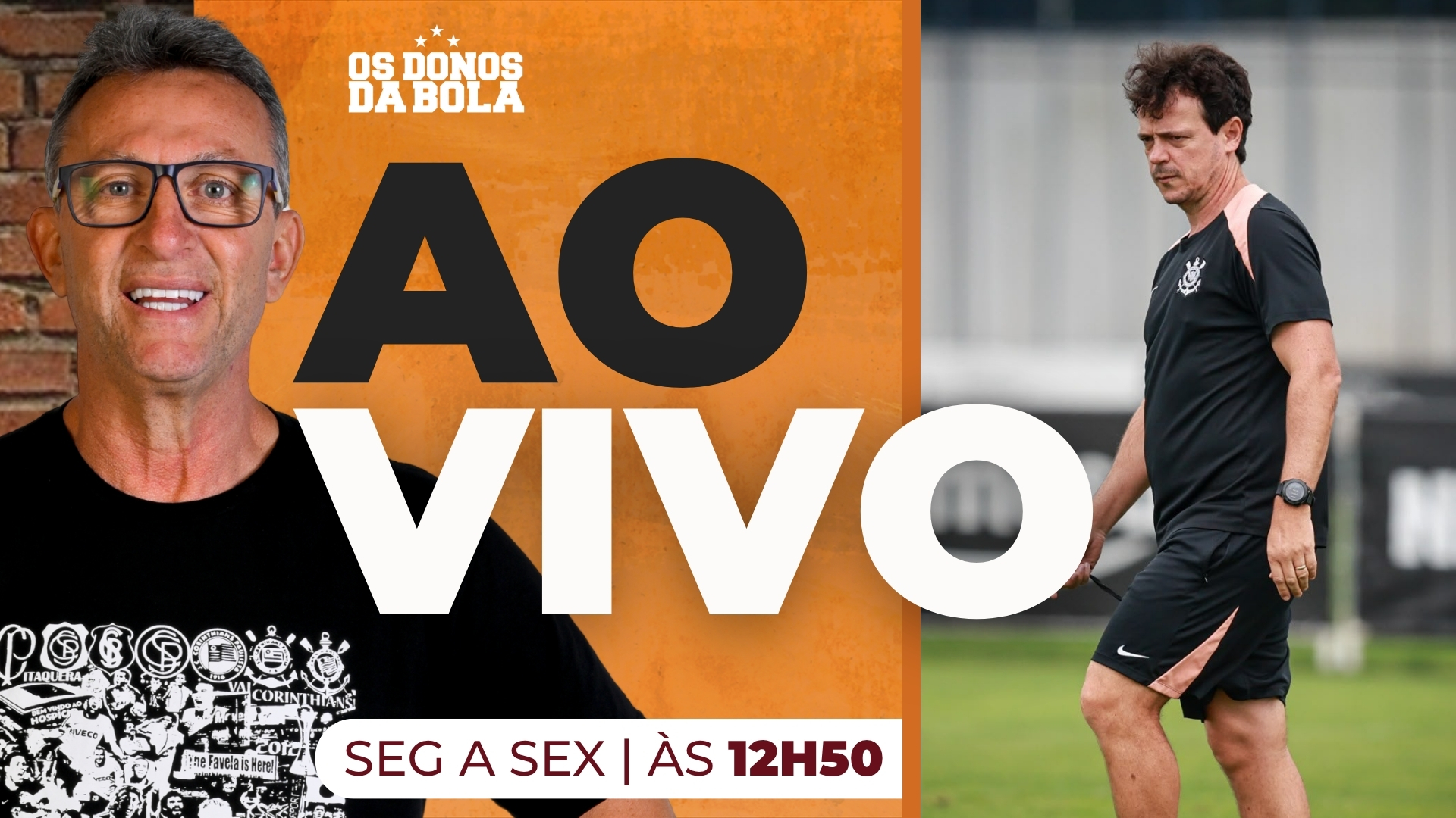 Os Donos da Bola: Diniz fica no Corinthians e Flamengo avança na Liberta