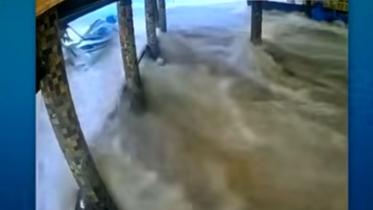 Possível tsunami assusta pescadores em Santa Catarina