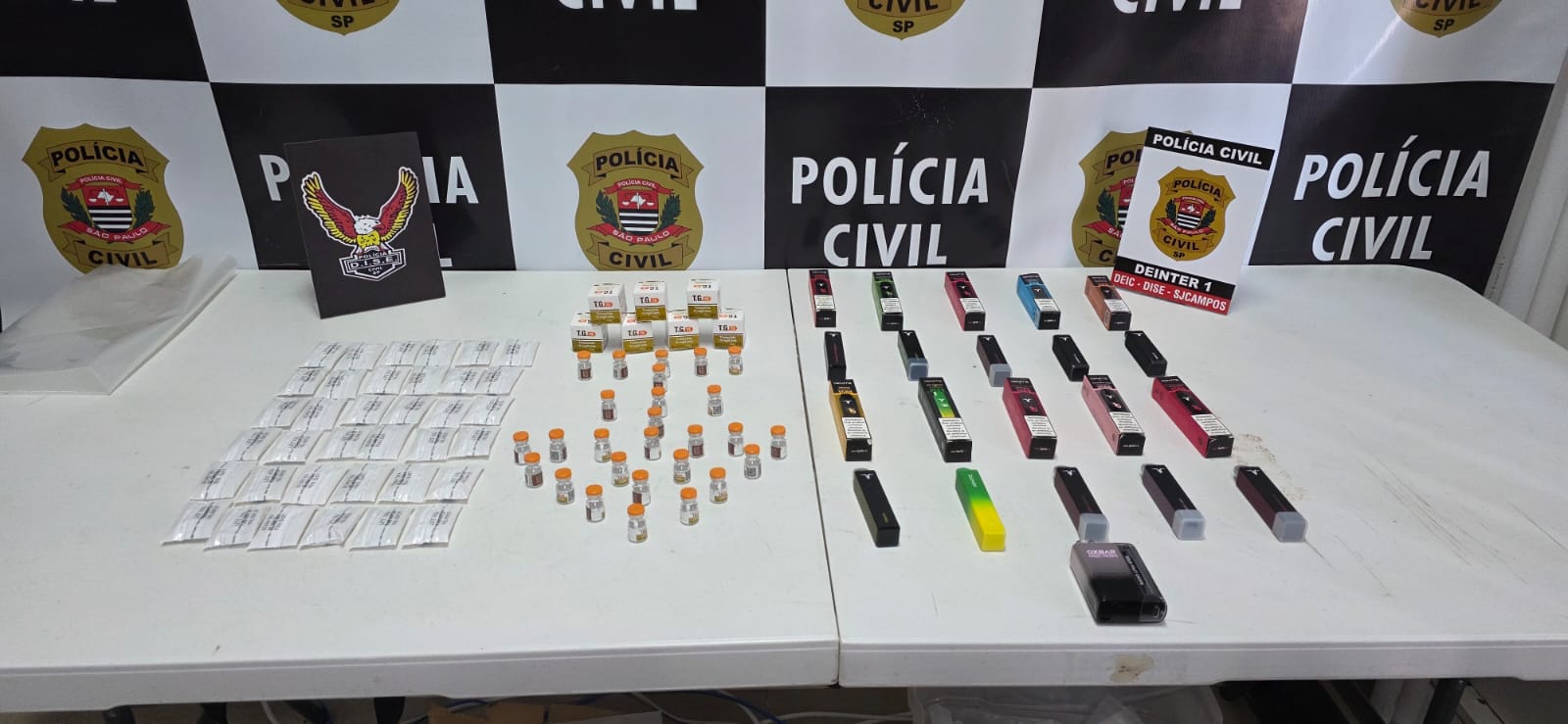 Operação desarticula grupo que monitorava a polícia em SJCampos