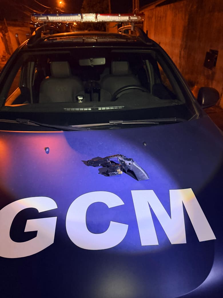 GCM captura procurado pela Justiça e apreende revólver