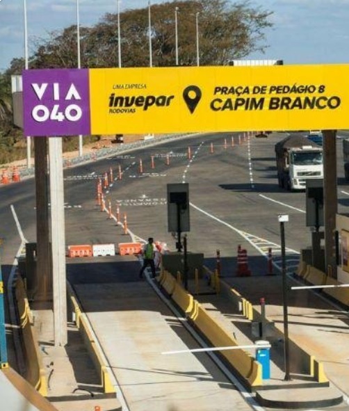Pedágio da BR-040 entre BH e Sete Lagoas fica mais caro