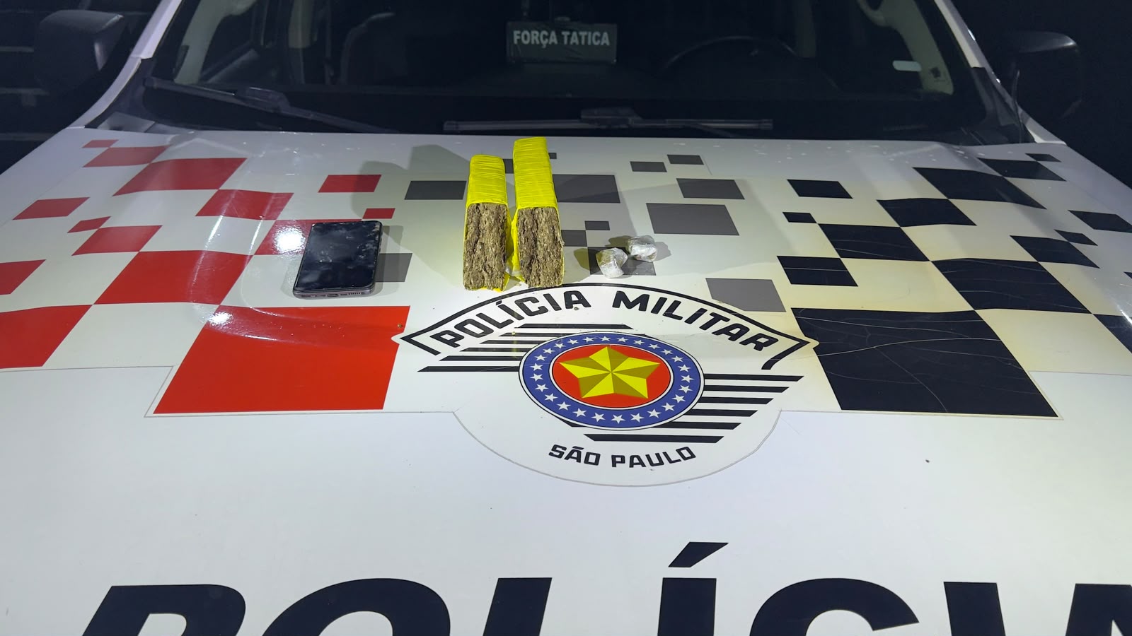 Homem é preso levando drogas em carro de aplicativo em São José dos Campos