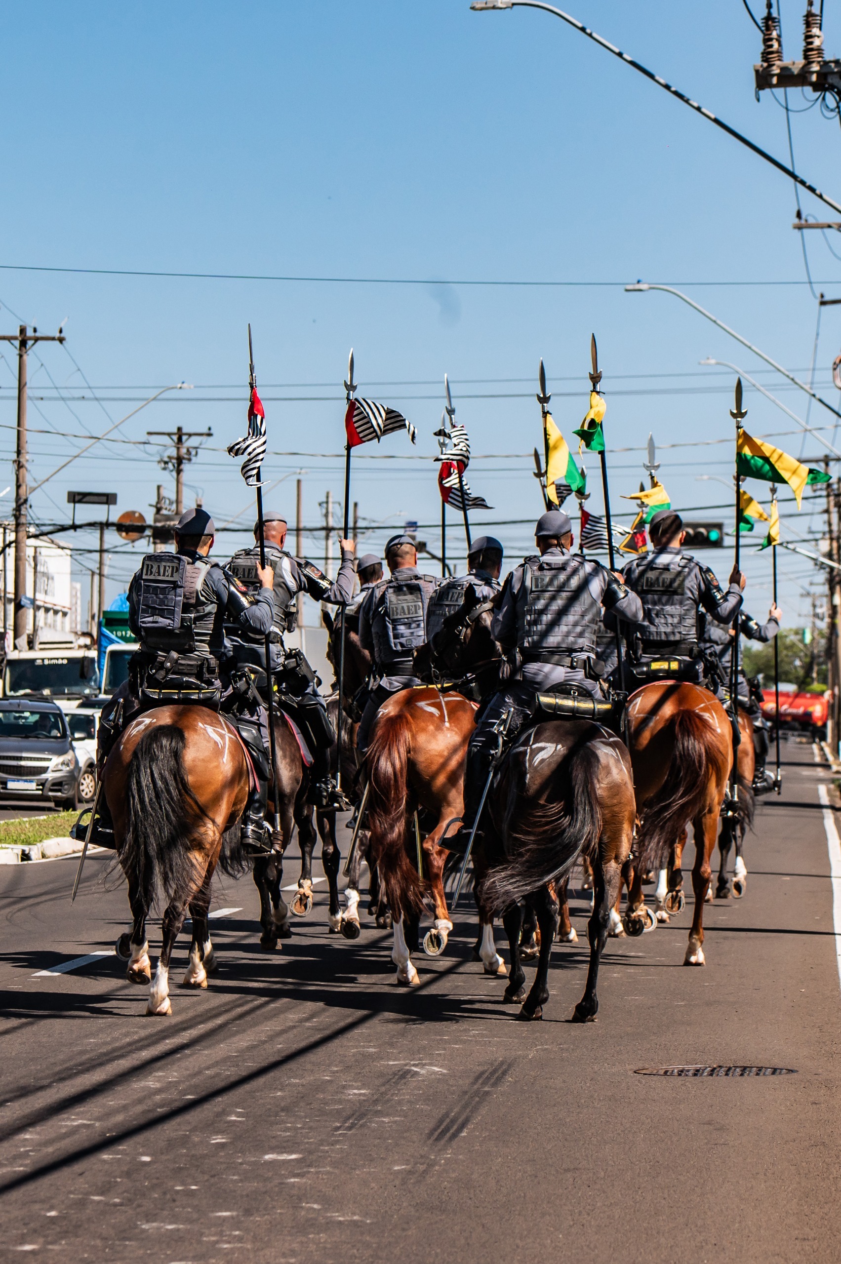 Cavalaria do BAEP prende homem procurado por furto em Bauru