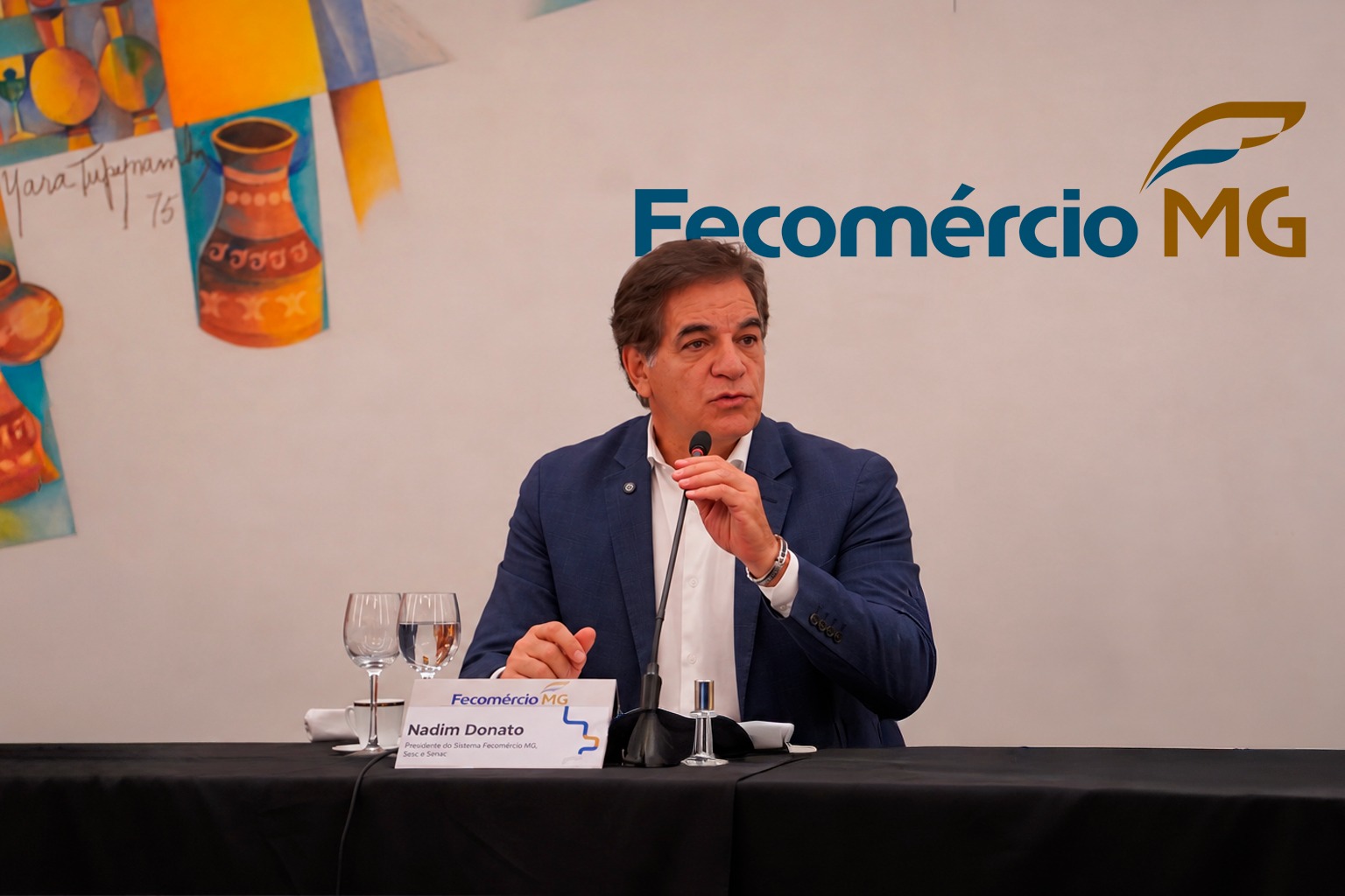 Ausência de Cleitinho provoca insatisfação na Fecomércio MG