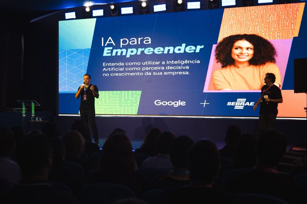 Palestra do Google na parte da tarde focou na IA para Empreender