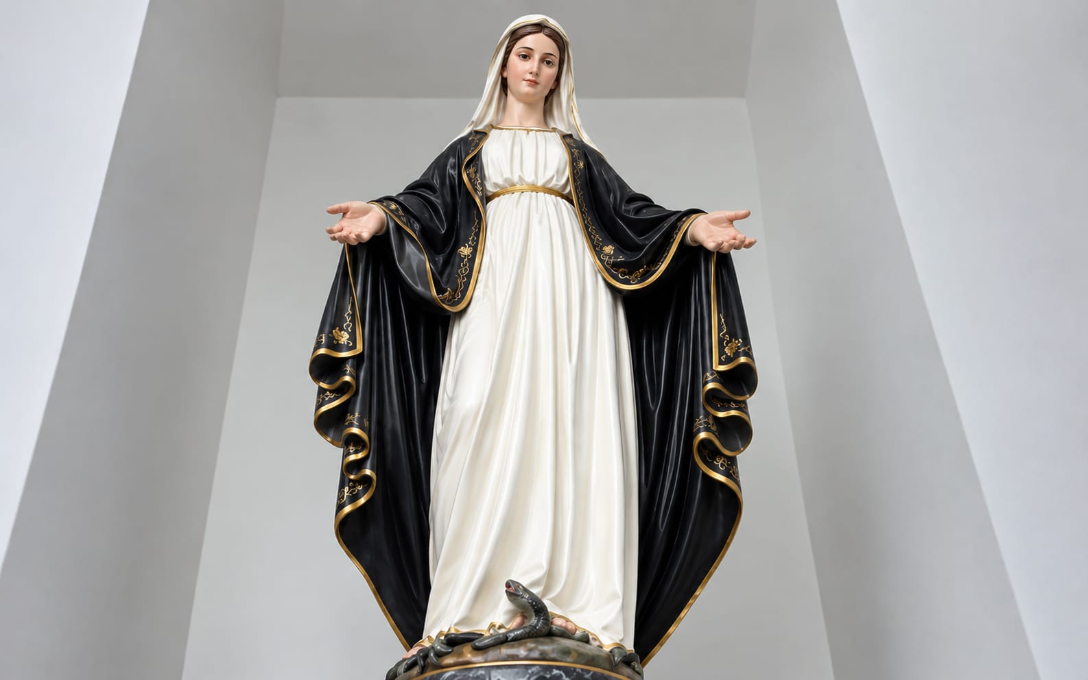 A vez em que a imagem de Nossa Senhora mudou de cor no Atlético