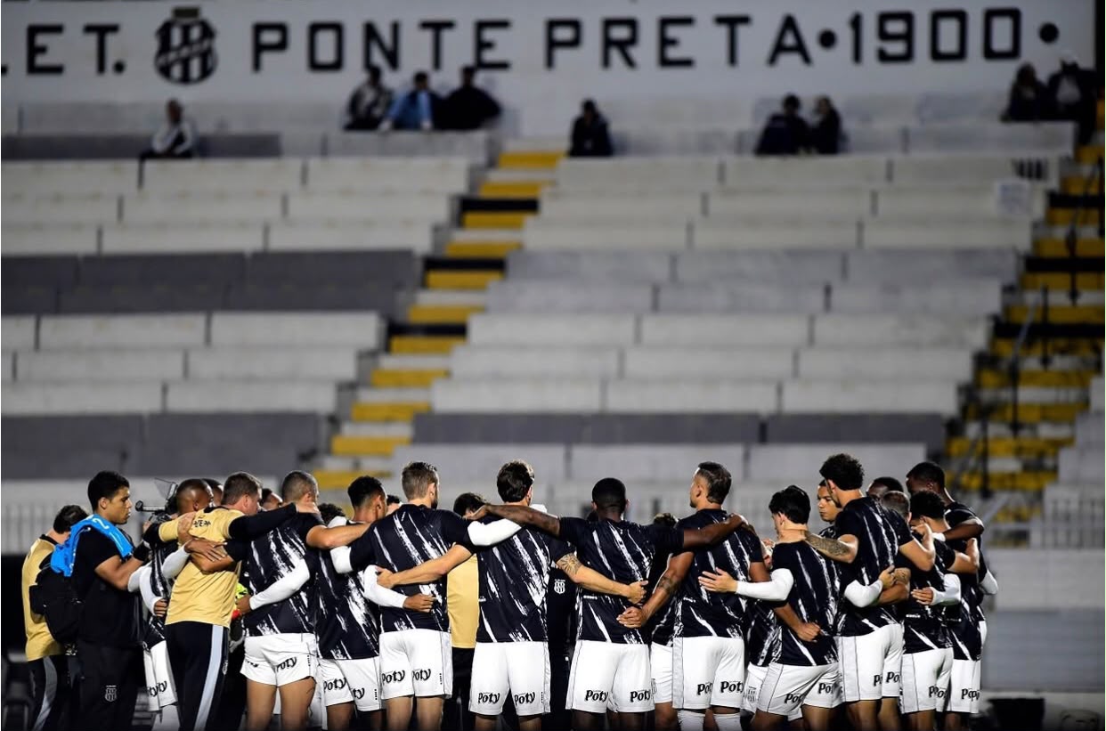 Ponte preta aparece entre os 25 clubes mais endividados do Brasil