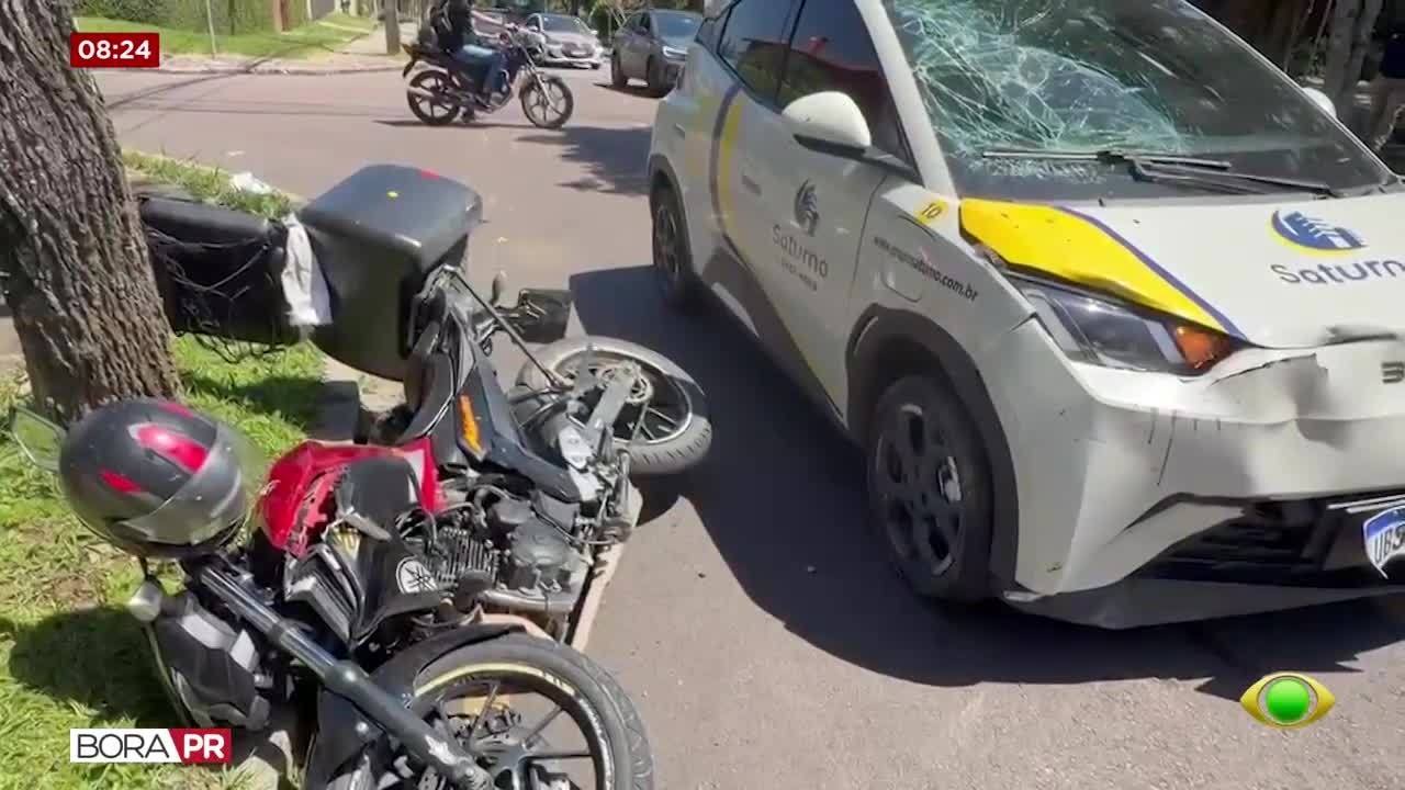 Motociclista que morreu em acidente tem GoPro furtada em Curitiba
