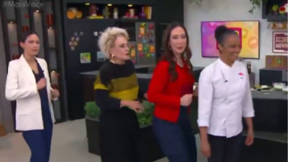 "Adora uma palhaçada": áudio dos bastidores vaza ao vivo no Mais Você
