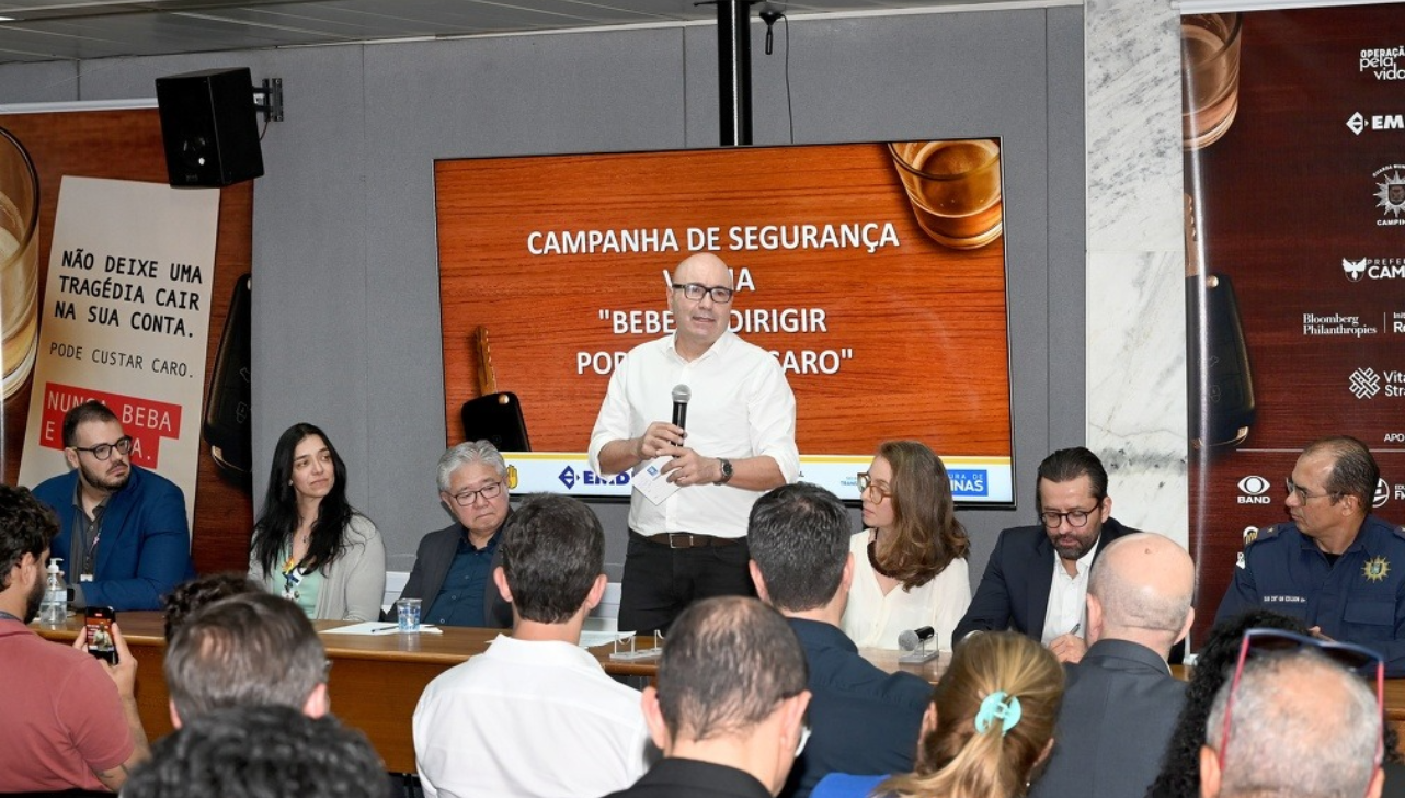 Campinas lança campanha para combater álcool no trânsito