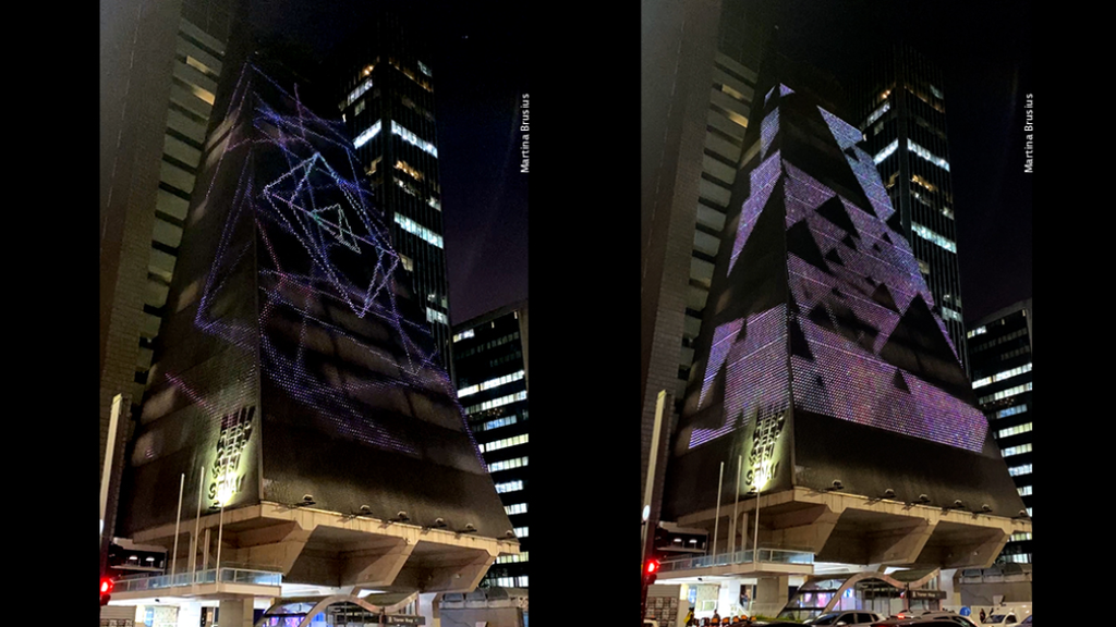 Projeto voou em espaços públicos no céu do Rio de Janeiro e de São Paulo — Divulgação