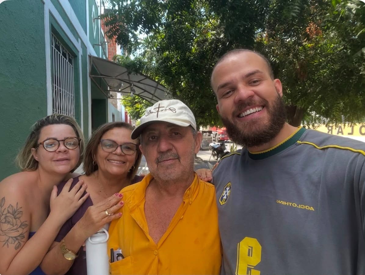 Ao lado da família, Cadu encontra força para seguir o sonho de ser médico I Arquivo Pessoal