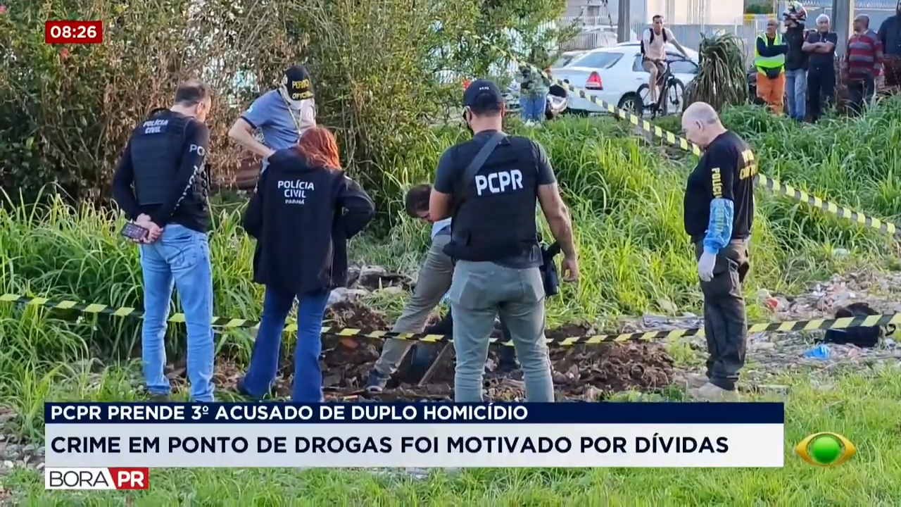 Terceiro suspeito de mortes em “cemitério clandestino” do Cajuru é preso