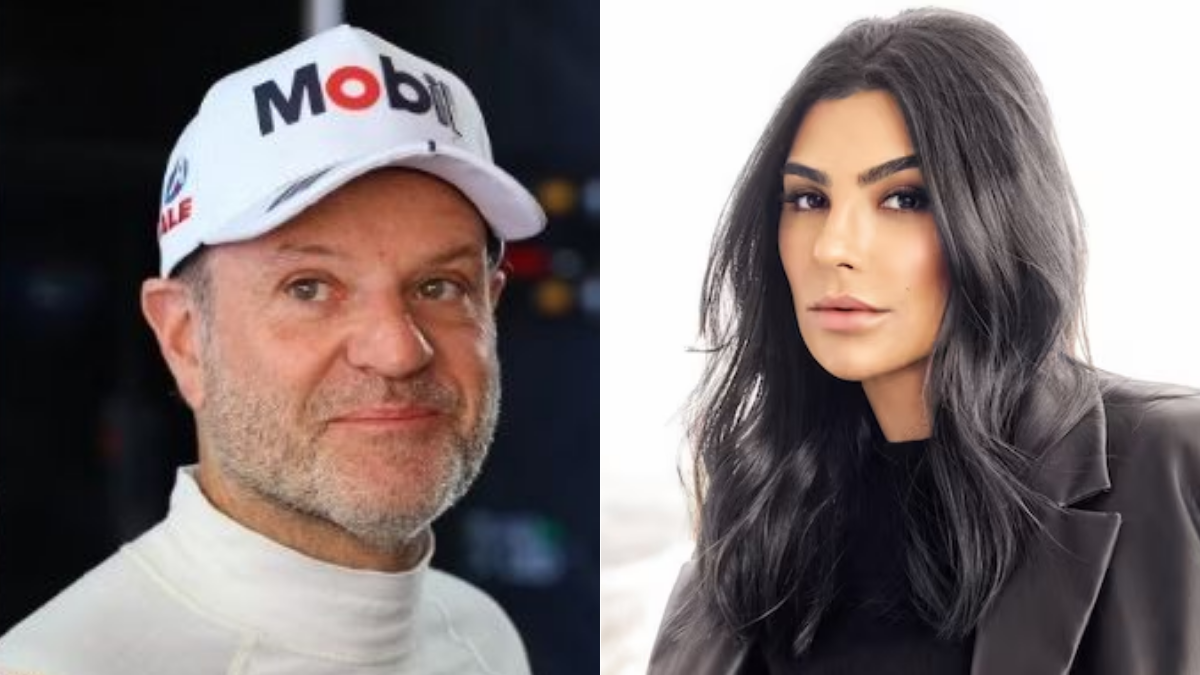Namorada de Barrichello, Cintia Chagas já teve affair com Murilo Benício