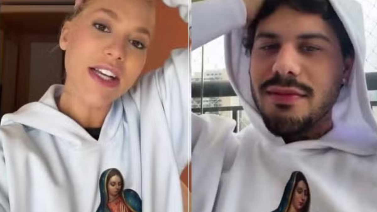 Virginia se hospeda em apartamento de Zé Felipe e usa moletom do ex-marido