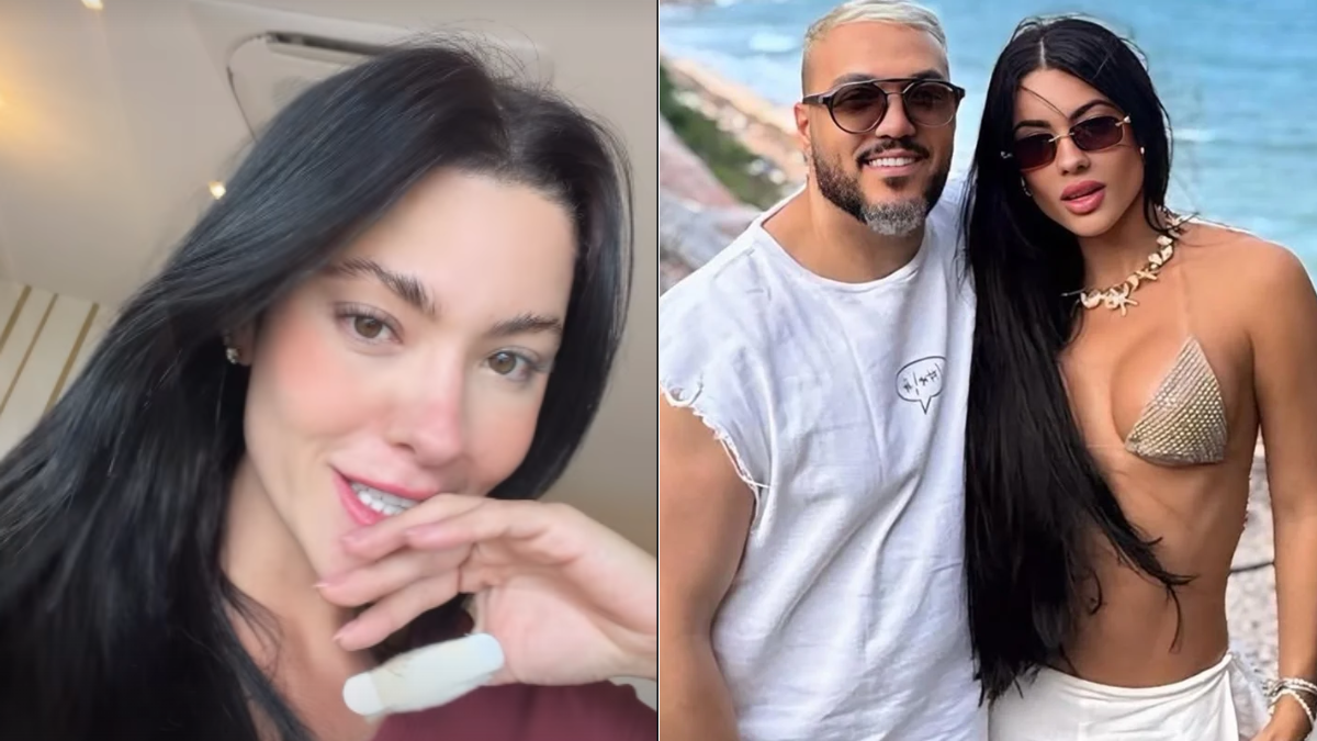 Trisal com Belo e Rayane teria acabado em briga e dedos quebrados