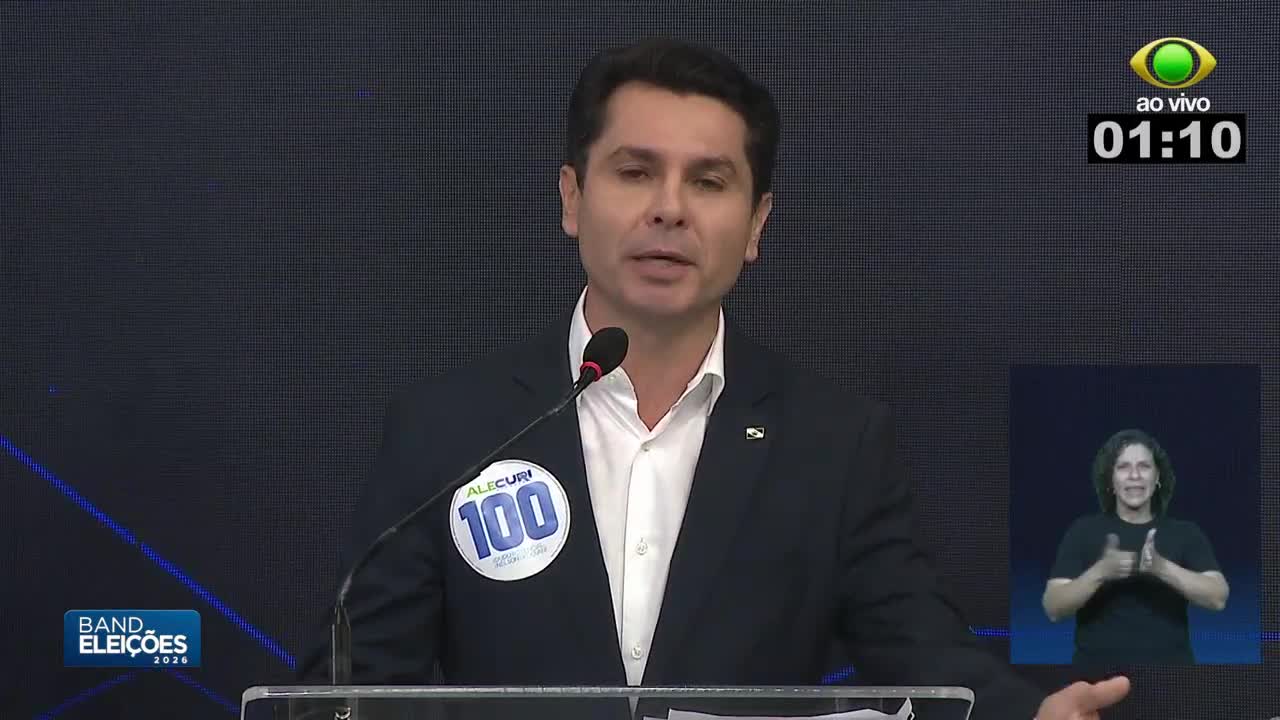 Curi e Dr. Rosinha discutem reforma do STF no debate da Band
