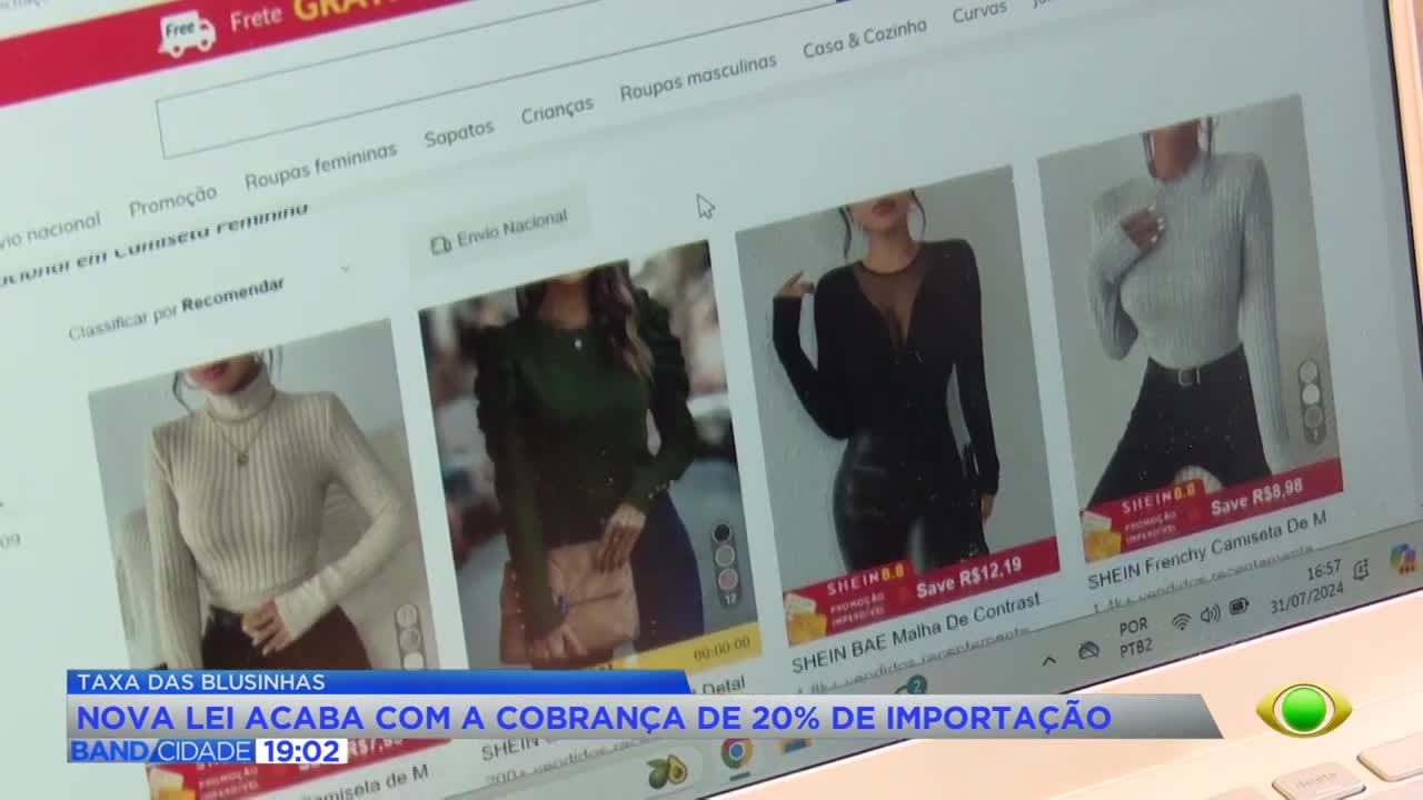 Nova lei zera imposto federal sobre compras internacionais de até US$ 50