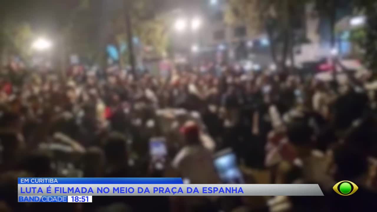 Praça da Espanha tem novas confusões e preocupa comerciantes em Curitiba