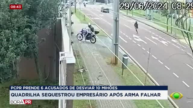 PCPR cumpre 6 prisões por desvio de R$ 10 mi e sequestro de empresário
