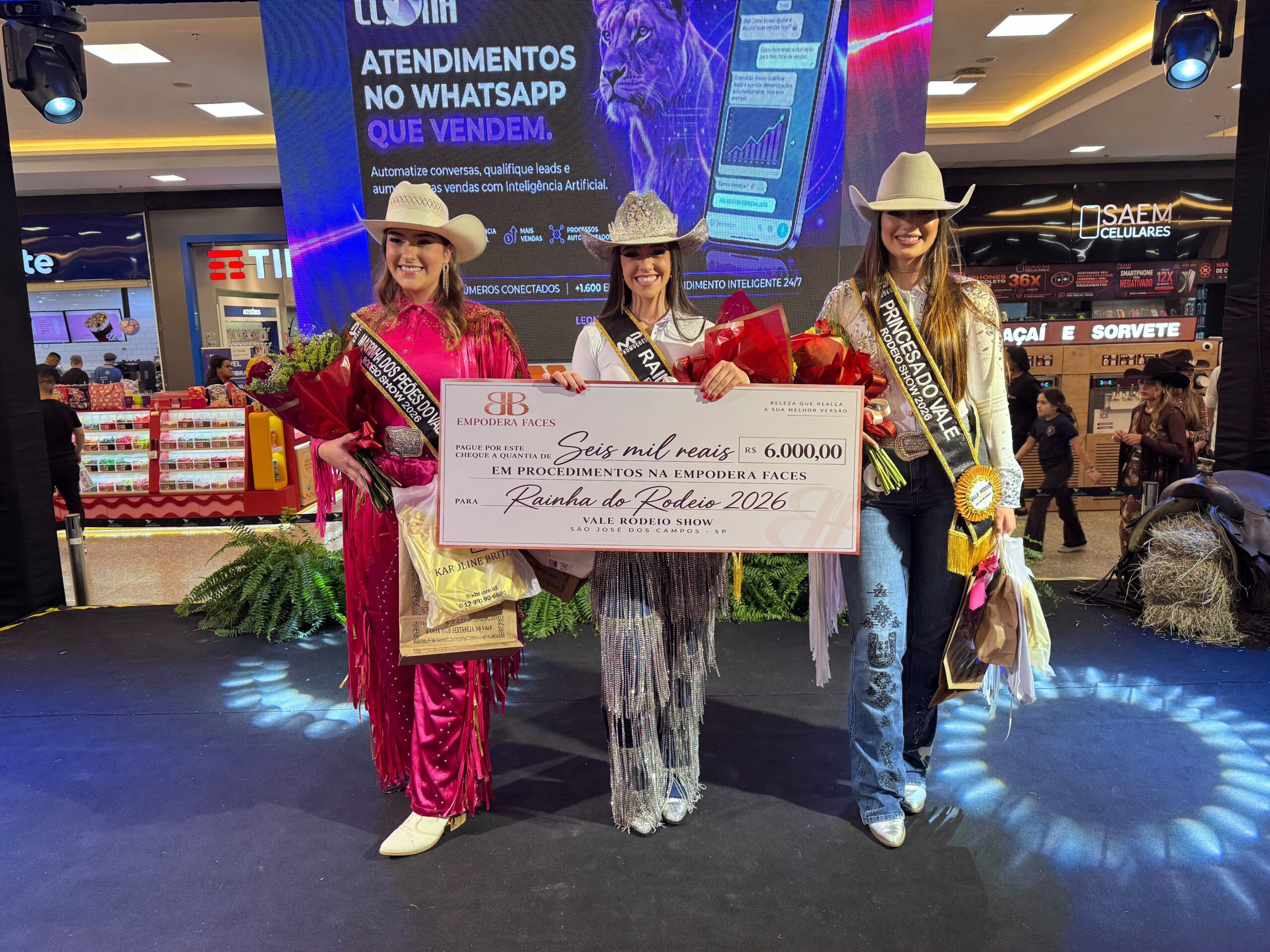 Concurso elege corte do Vale Rodeio Show 2026 em São José dos Campos