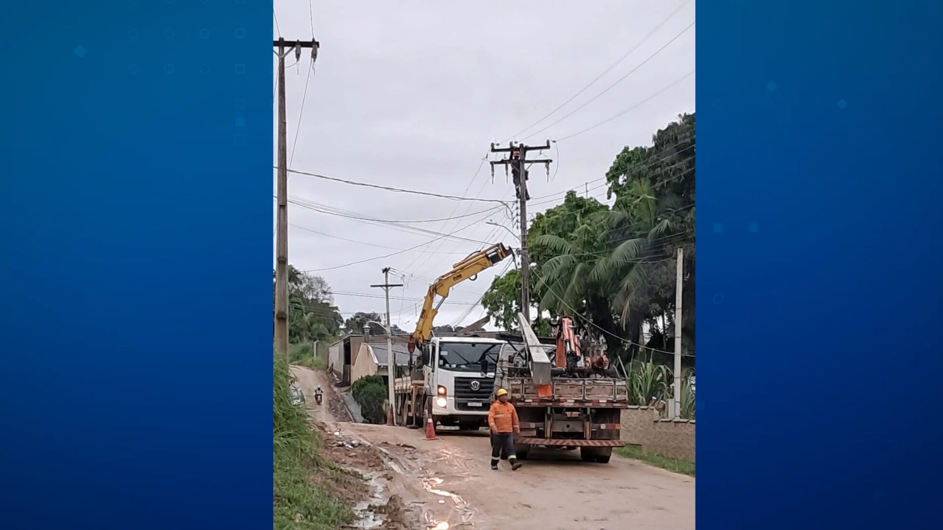 Energia volta ao Vale do Ribeira após temporal do final de semana