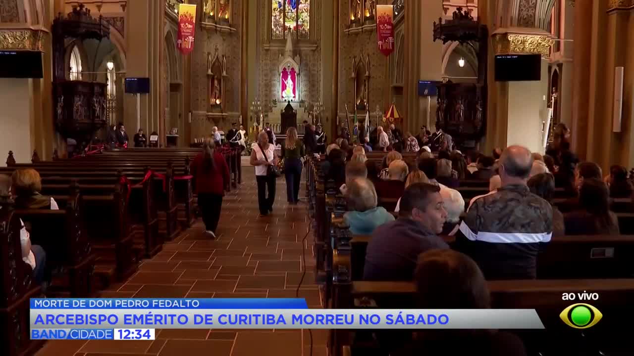 Dom Pedro Fedalto é sepultado na Catedral de Curitiba aos 100 anos