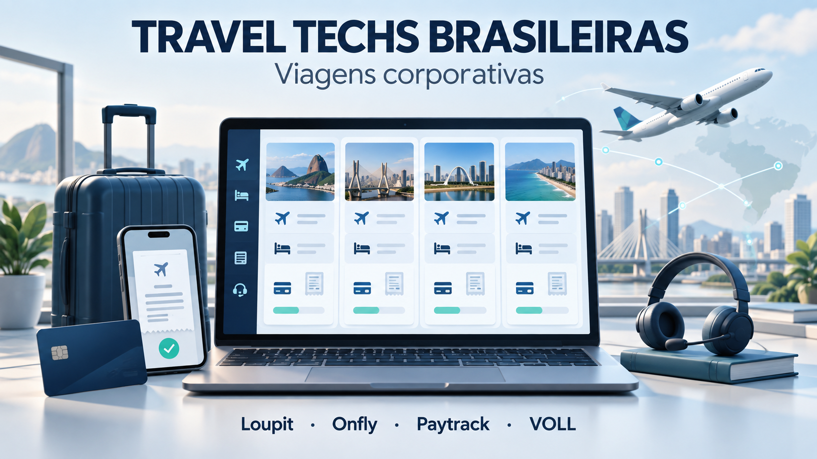 As principais travel techs brasileiras para viagens corporativas: qual escolher?