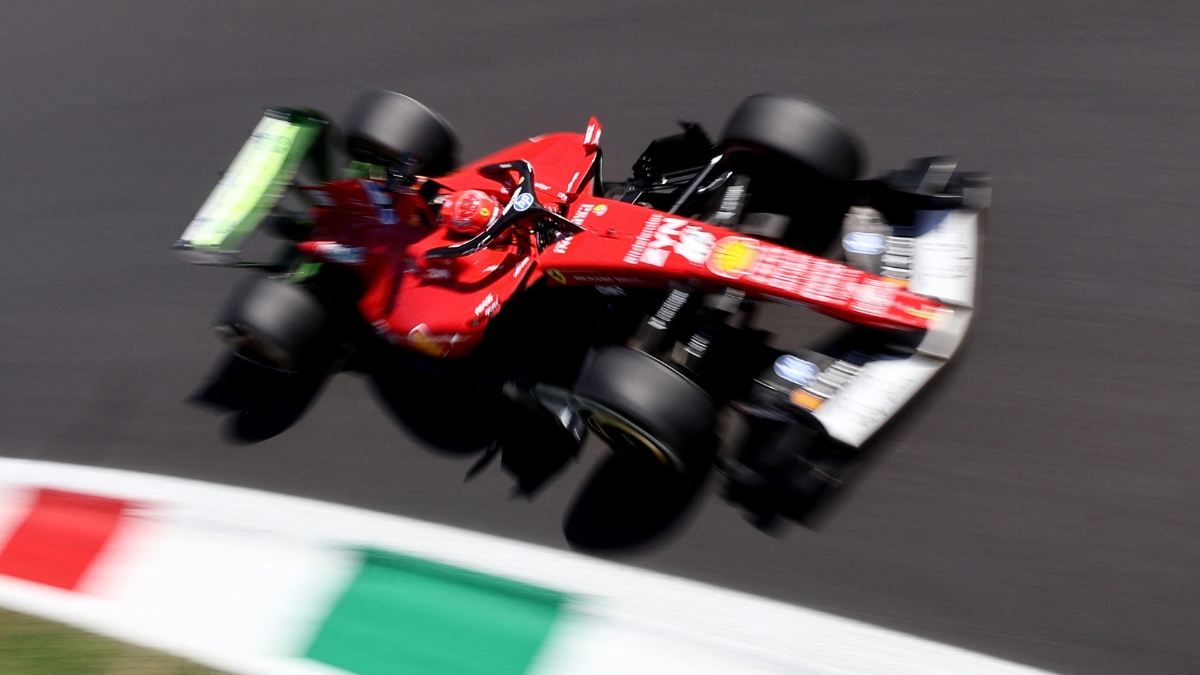 Ferrari domina TL1 do GP da Itália; Leclerc foi o mais rápido