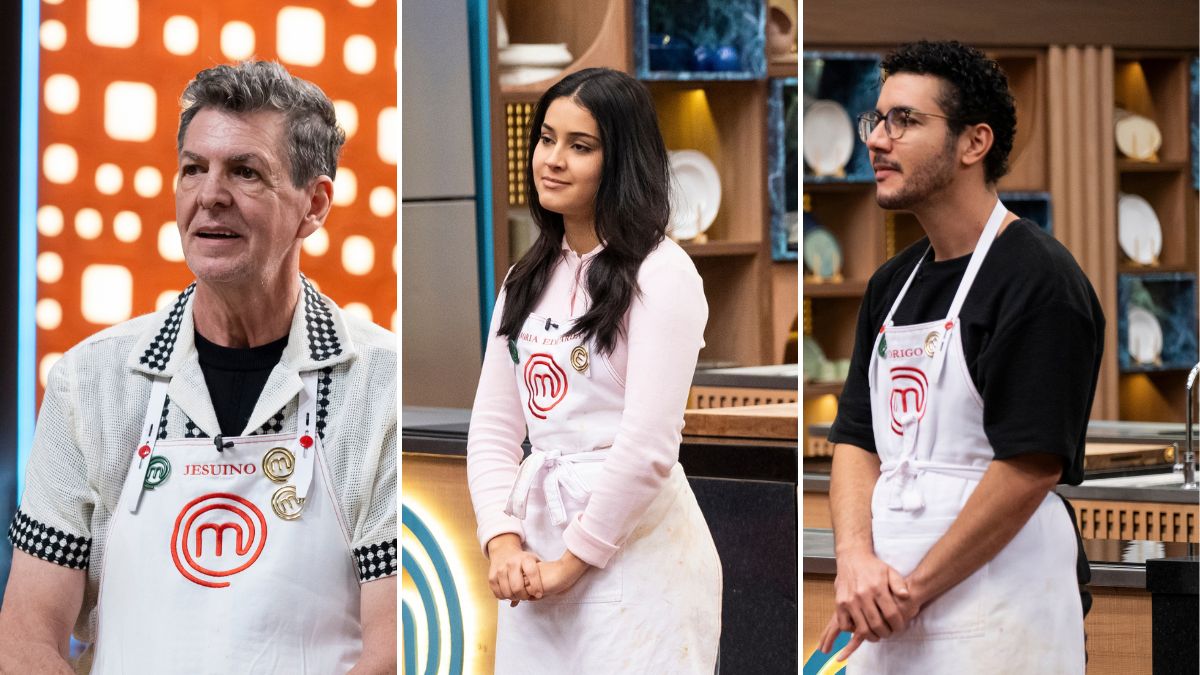Jesuino, Maria Eduarda e Rodrigo são eliminados na semifinal do MasterChef