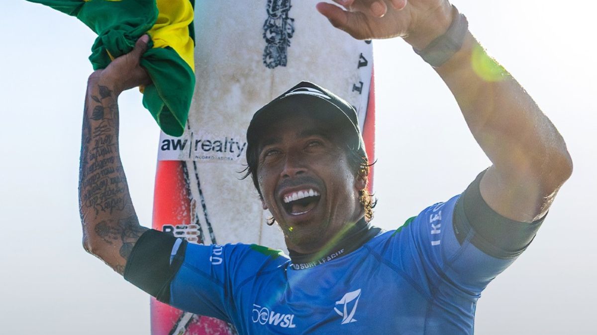 Miguel Pupo é campeão da etapa de Trestles e sobe no ranking da WSL