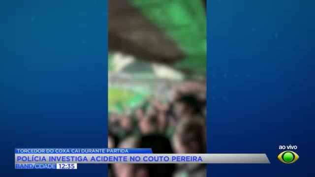 Polícia investiga queda de torcedor no Couto Pereira