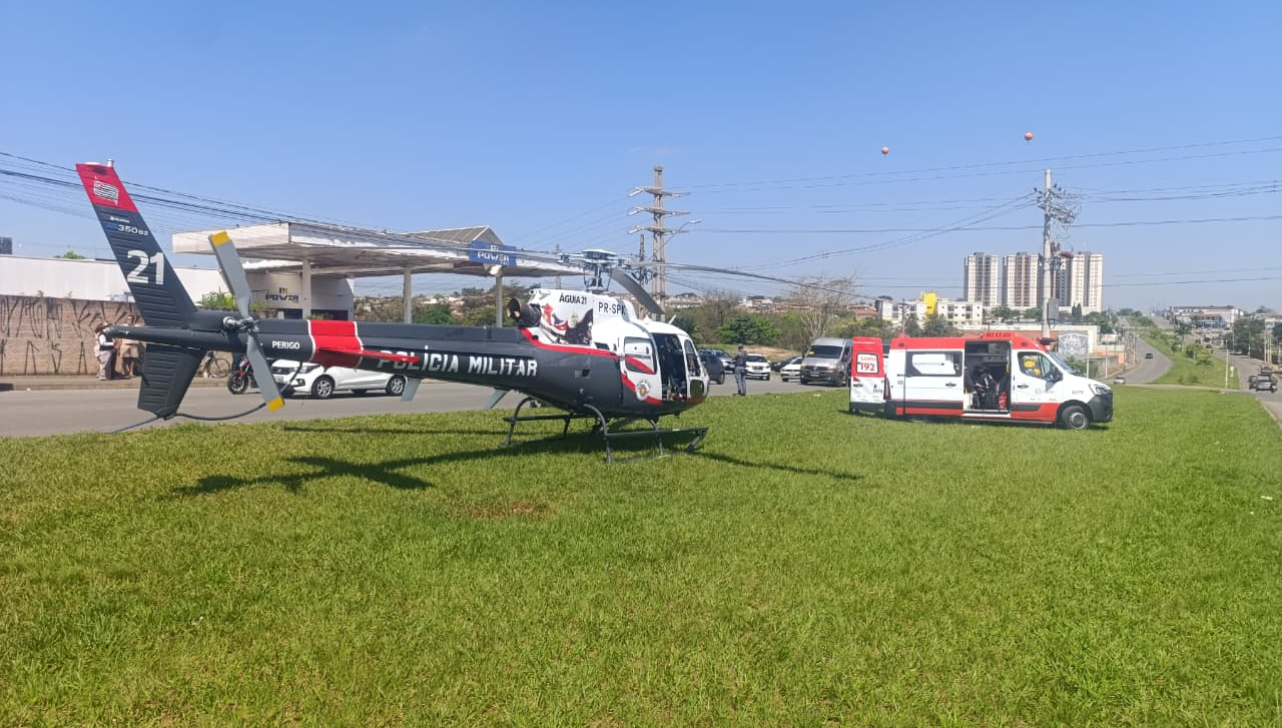 Pedreiro fica gravemente ferido após cair de telhado de obra em Limeira