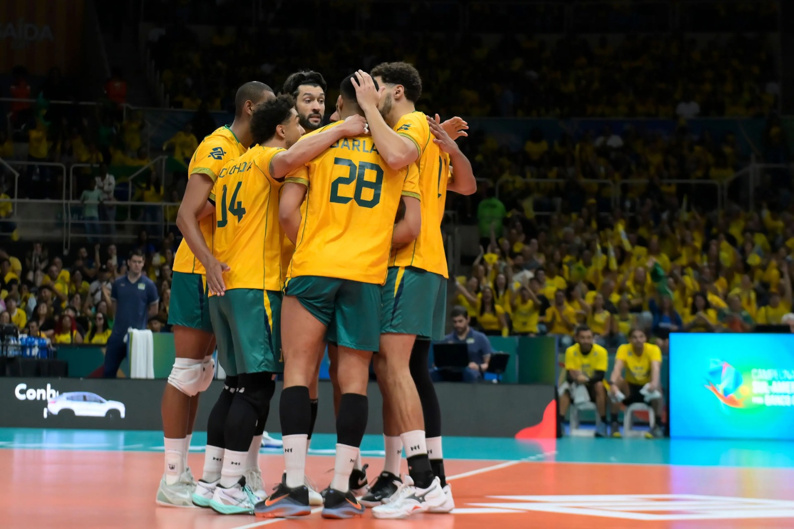 Brasil vence Argentina, conquista Sul-Americano e garante vaga na Olímpiada