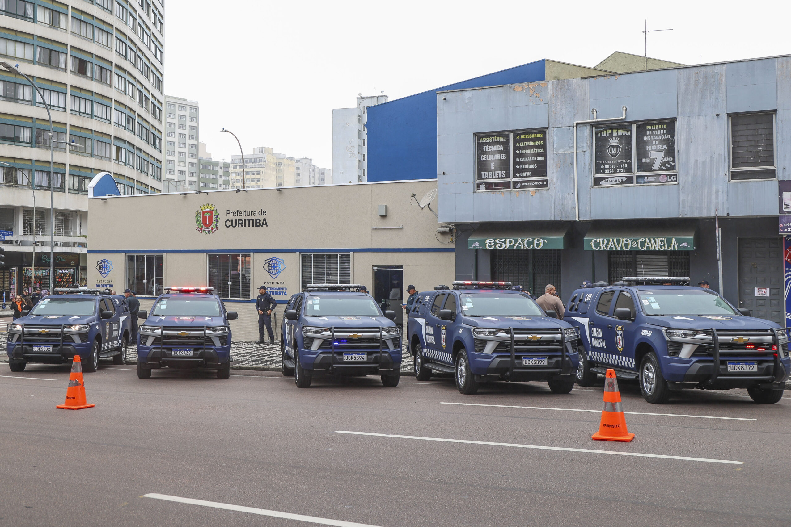 Guarda Municipal reforça segurança no Centro de Curitiba