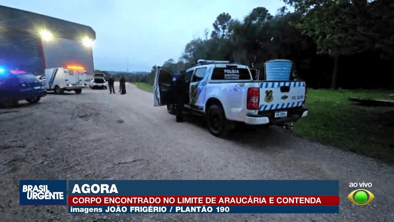 Homem é encontrado morto com mãos amarradas na Grande Curitiba