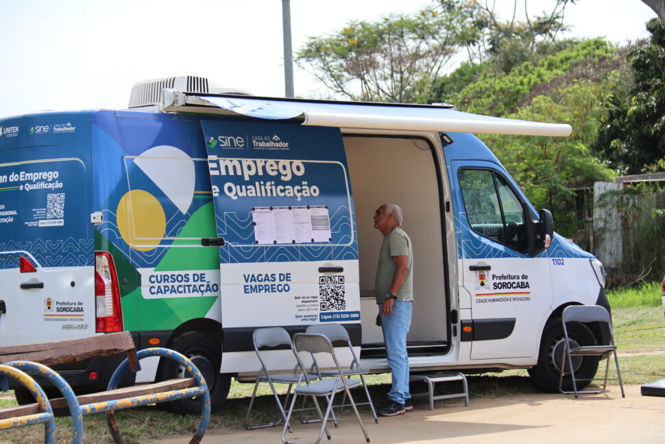 Van do Emprego passa por sete pontos de Sorocaba nesta semana