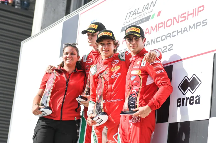 Kimi Antonelli e Rafael Câmara