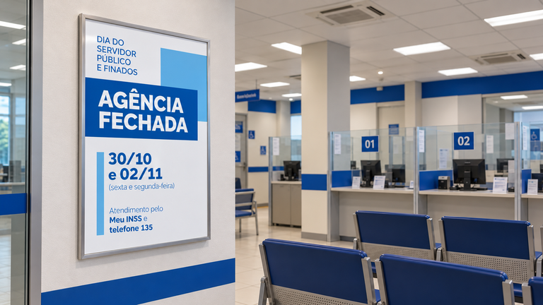 INSS fecha agências na sexta (30) e segunda (2); veja o que muda