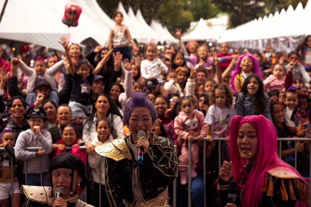 Evento conta com apresentações das Guerreiras do K-Pop — Divulgação