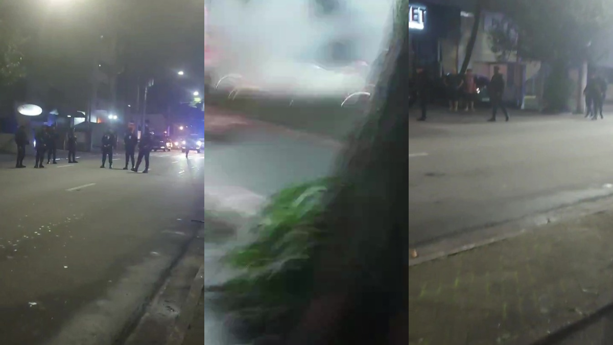 Após eleições, GCM dispersa manifestantes na Av. Nove de Julho, em SJCampos