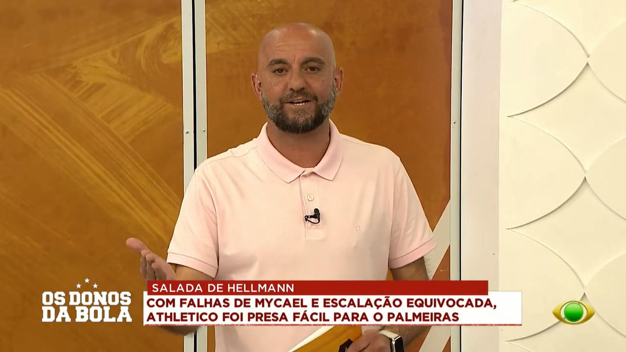Hassan Neto critica Odair Hellmann após derrota atleticana: 'Não inventa'