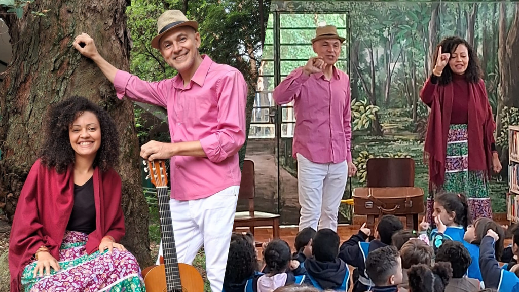 Contação de histórias é voltada ao público infantil — Divulgação