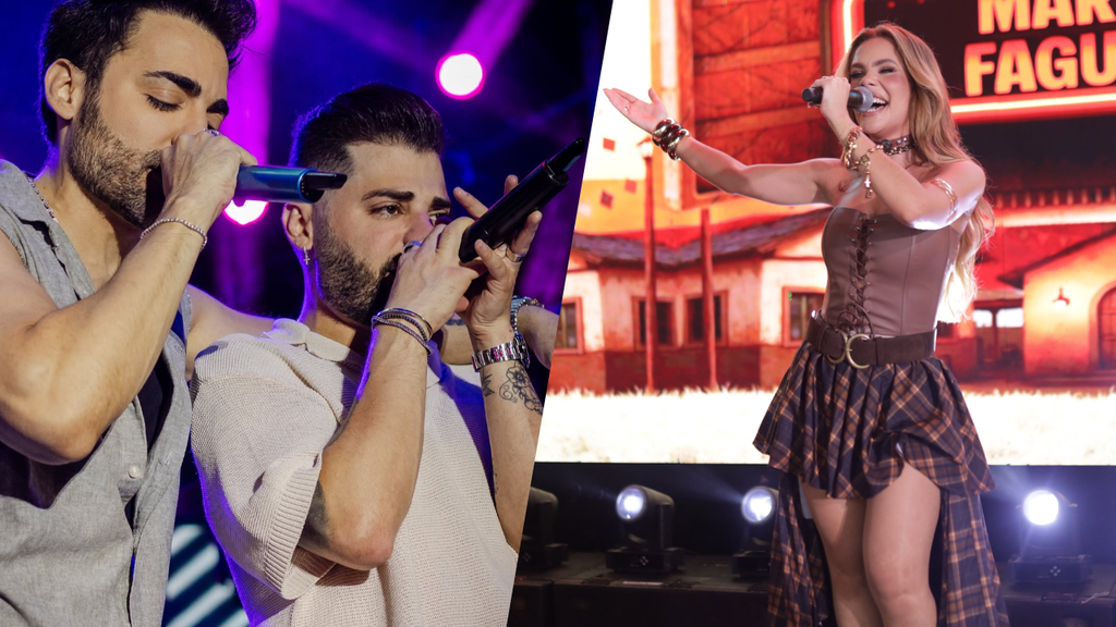 Sertanejos Guilherme & Benuto e Mariana Fagundes — Reprodução/Redes Sociais