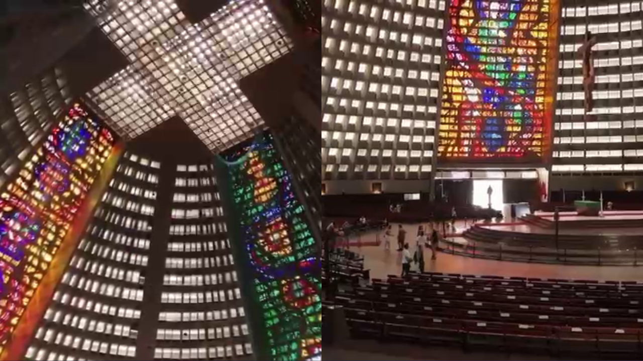 Obras na Catedral Metropolitana do Rio são retomadas após meses paralisadas