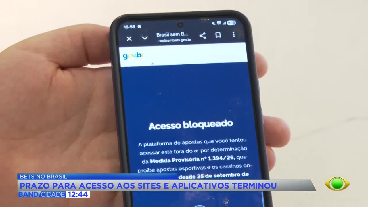 Sites de apostas saem do ar e gov.br assume páginas das bets