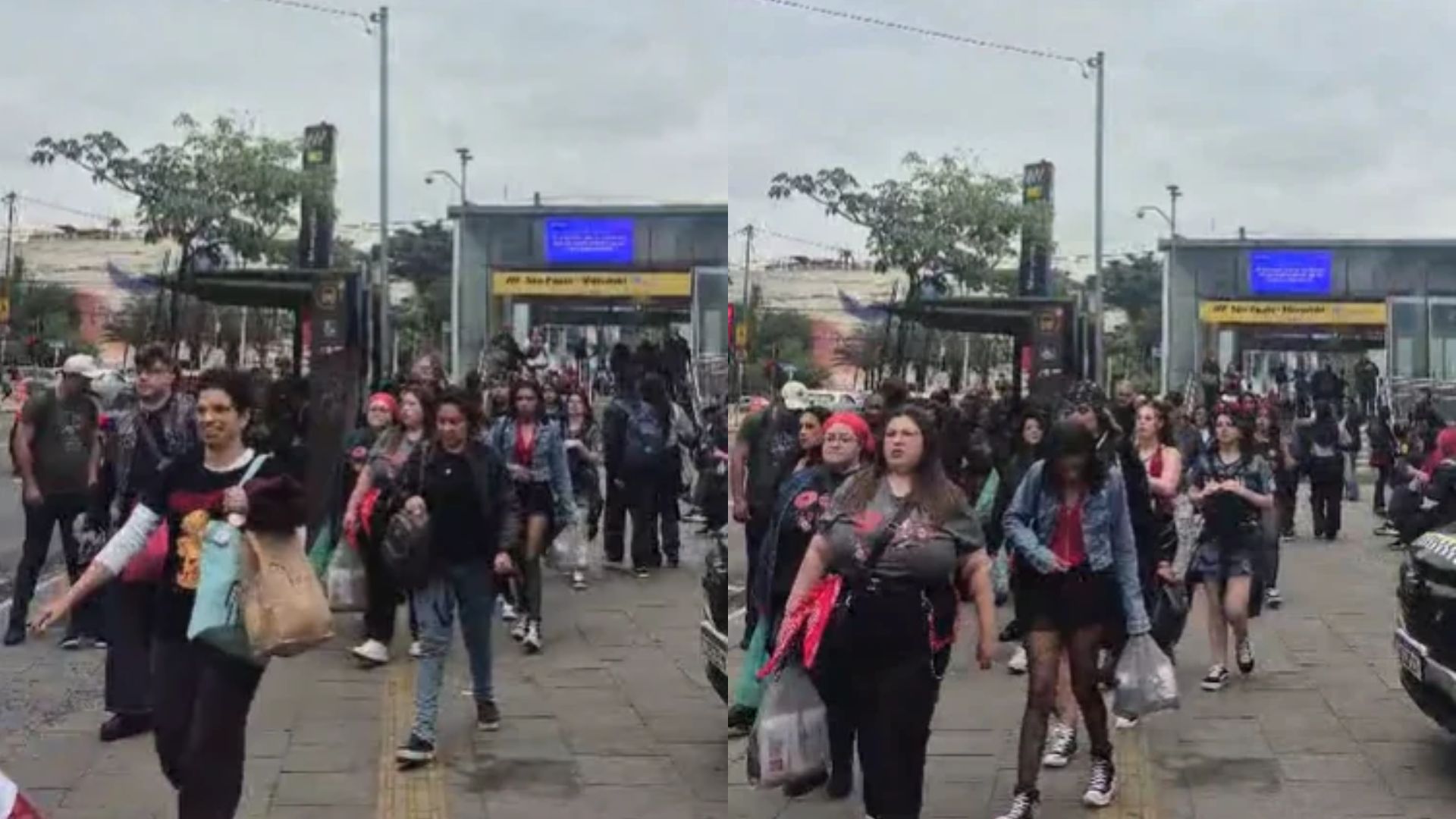 Fãs de BTS chegam ao Morumbi para 1º show da turnê 'ARIRANG'
