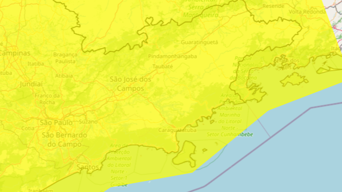 Vale do Paraíba tem alerta de tempestade até terça (13)