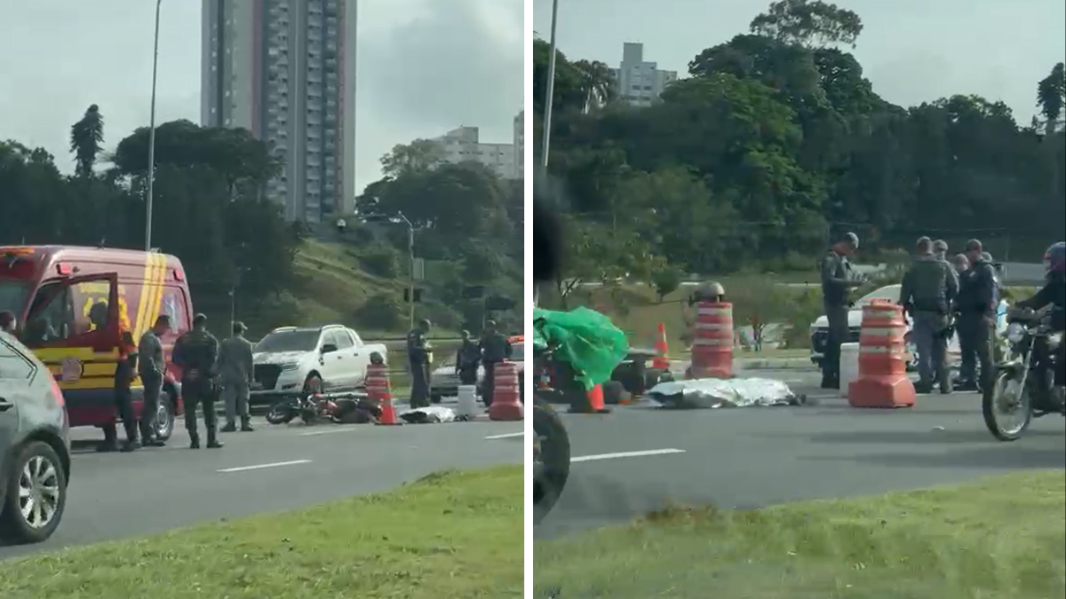Motociclista morre após colidir com trator no Anel Viário em São José