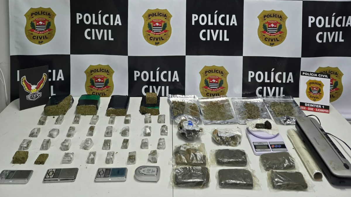 Polícia investiga venda online de drogas e prende suspeito em São José
